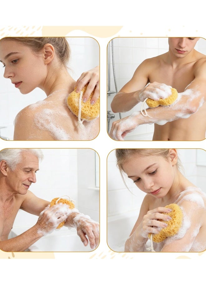 2PCS Ultra Soft Natural Sea Sponge for Shower Body Cleansing - Image 5