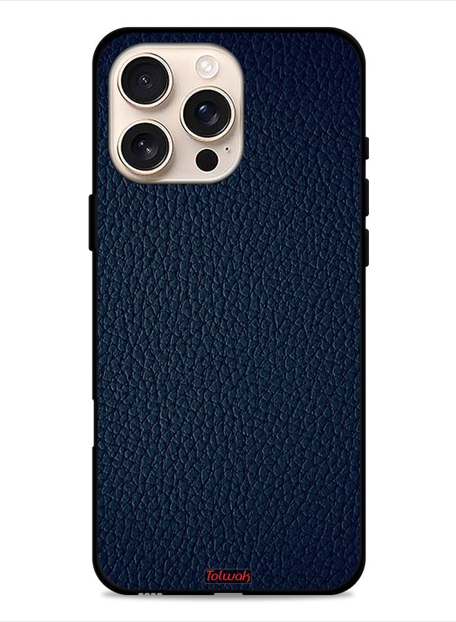 Tolwak Apple iPhone 16 Pro Protective Case Cover Leather Pattern - Image 1