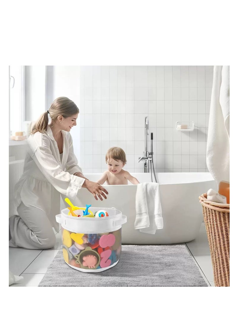 Generic - Bath Toy Storage Bag, Bath Toy Hanging Organizer Net, Bath Toy Mesh Bag, Storage and Sorting Of Toys, Ideal for Bathroom Organizer, Bathtub Toy Holder for Easy Access and Sorting of Toys - Image 1
