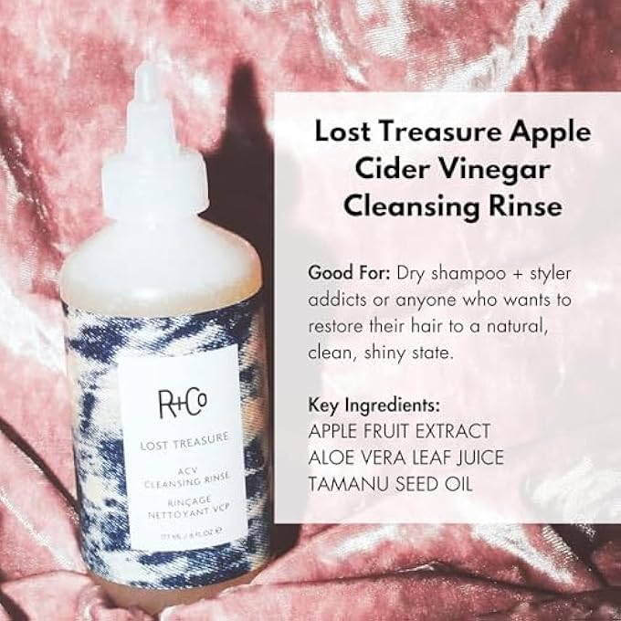 R+Co LOST TREASURE APPLE CIDER VINEGAR CLEANSING RINSE 177 ML / 6 OZ - Image 2