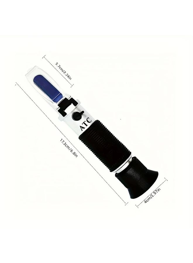 1PC Handheld Automatic Refractometer with ATC 0 32 Brix for Home Brewing - Image 2