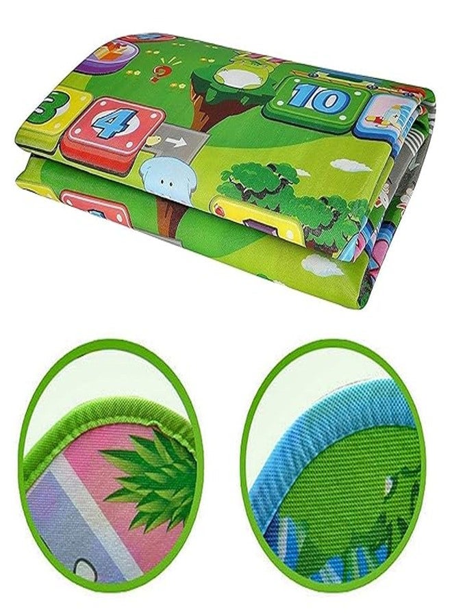 DEAL NUT Waterproof Double Side Playmat for Babies Crawling Mat for Kids Picnic Baby Mat/Playmat for Kids (6feet * 4feet) - Image 2