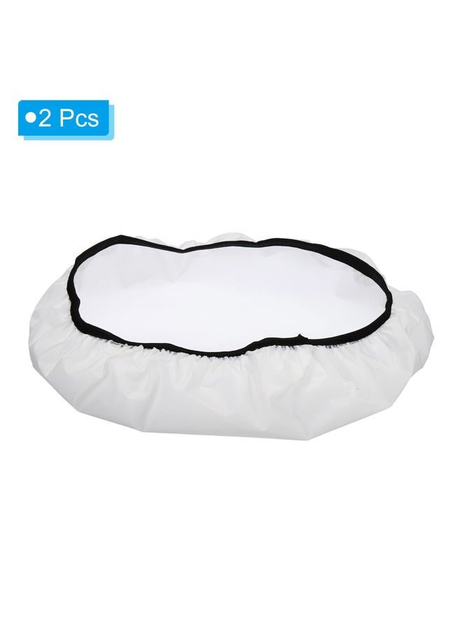 PATIKIL 17" 42cm Soft Diffuser Lamp Cover, 2 Pack Cloth Diffuser Strobe Reflector Lamp Sock for Flash Light Beauty Dish Photography Studio, White - Image 3