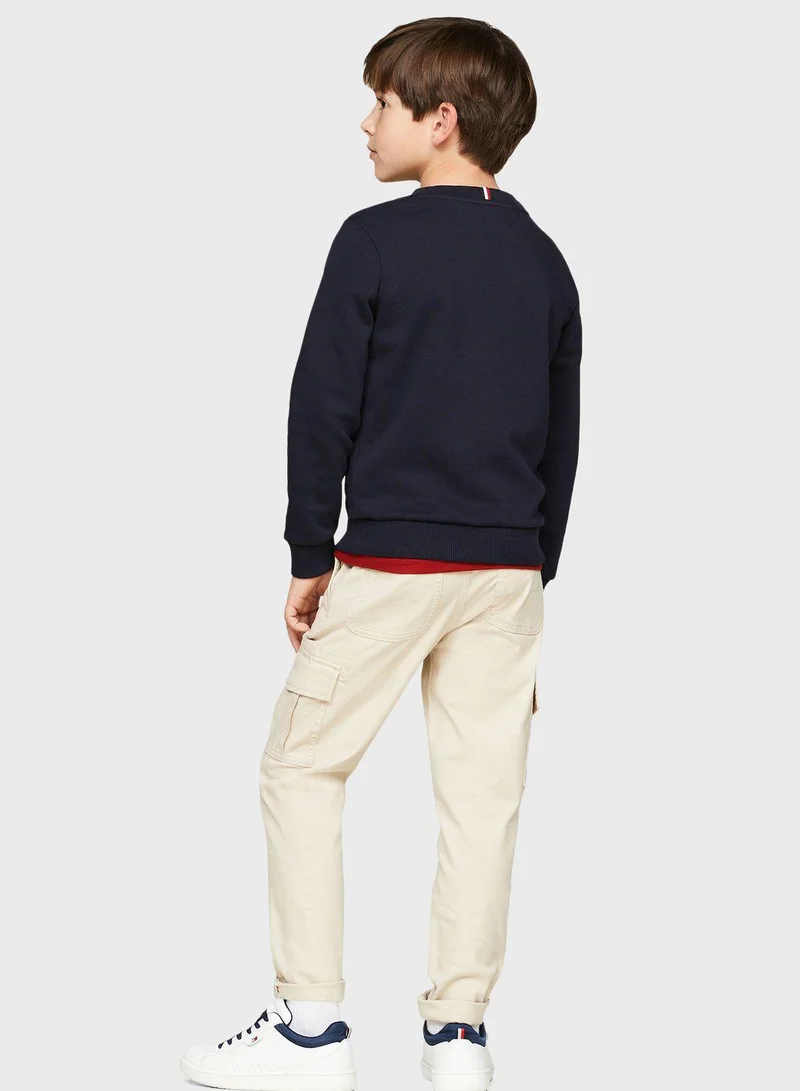 TOMMY HILFIGER Kids Graphic Sweatshirt
