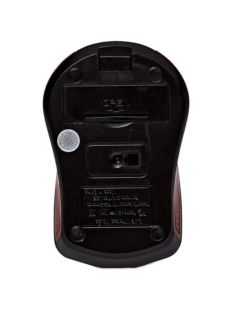 Enet Enet G211-55 Wireless Optical Mouse - Red  - Image 2