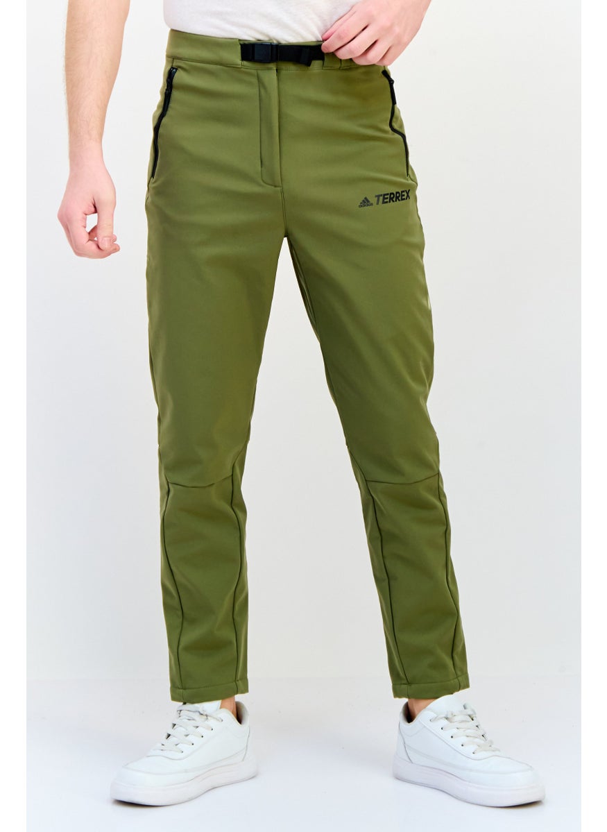 Adidas Adidas Terrex x National Geographic Men Sportwear Fit Outdoor Tactical Pants, Olive  - Image 1