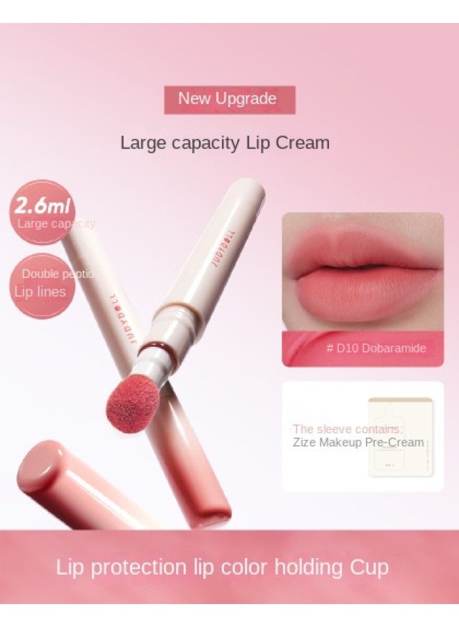 Lipstick, Hydrating Matte Long-lasting Non-stick Cup Brightening Formula - Image 2