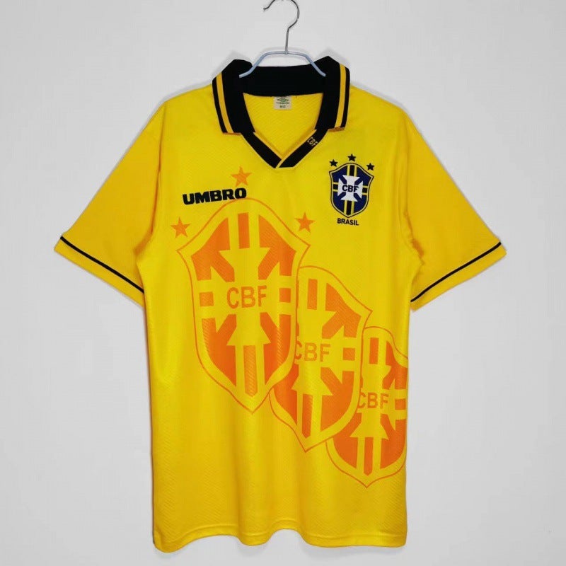 Generic Retro Brazilian Argentina England Main Bus Jersey Commemorative Version Classic Brazilian Football Jersey Dropshipping Brazil 