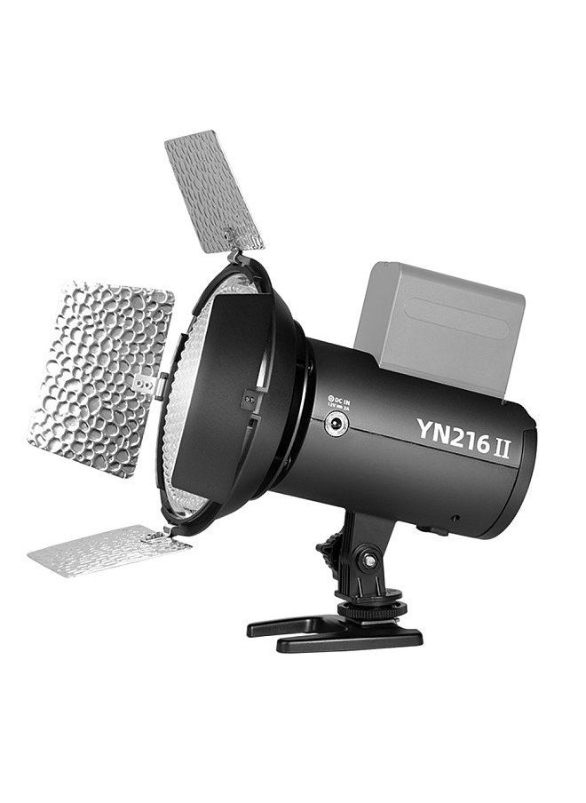 YONGNUO YONGNUO YN216II Bi-Color LED Video Light 24W High Power Photography Light 2700K-9900K Dimmable 332pcs Beads Support Remote Control for Live Streaming Home Studio Comercial Photography  - Image 1