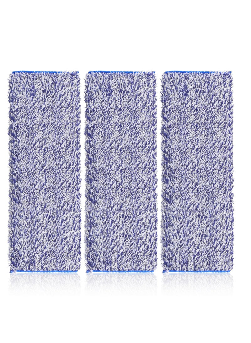 Excefore Mop Pads for Bona, 3 Pack Microfiber Dusting Pad for Bona Family of Mops, Washable & Reusable Refills, Mop Pads Refill for Hard Surface Floors - Image 1