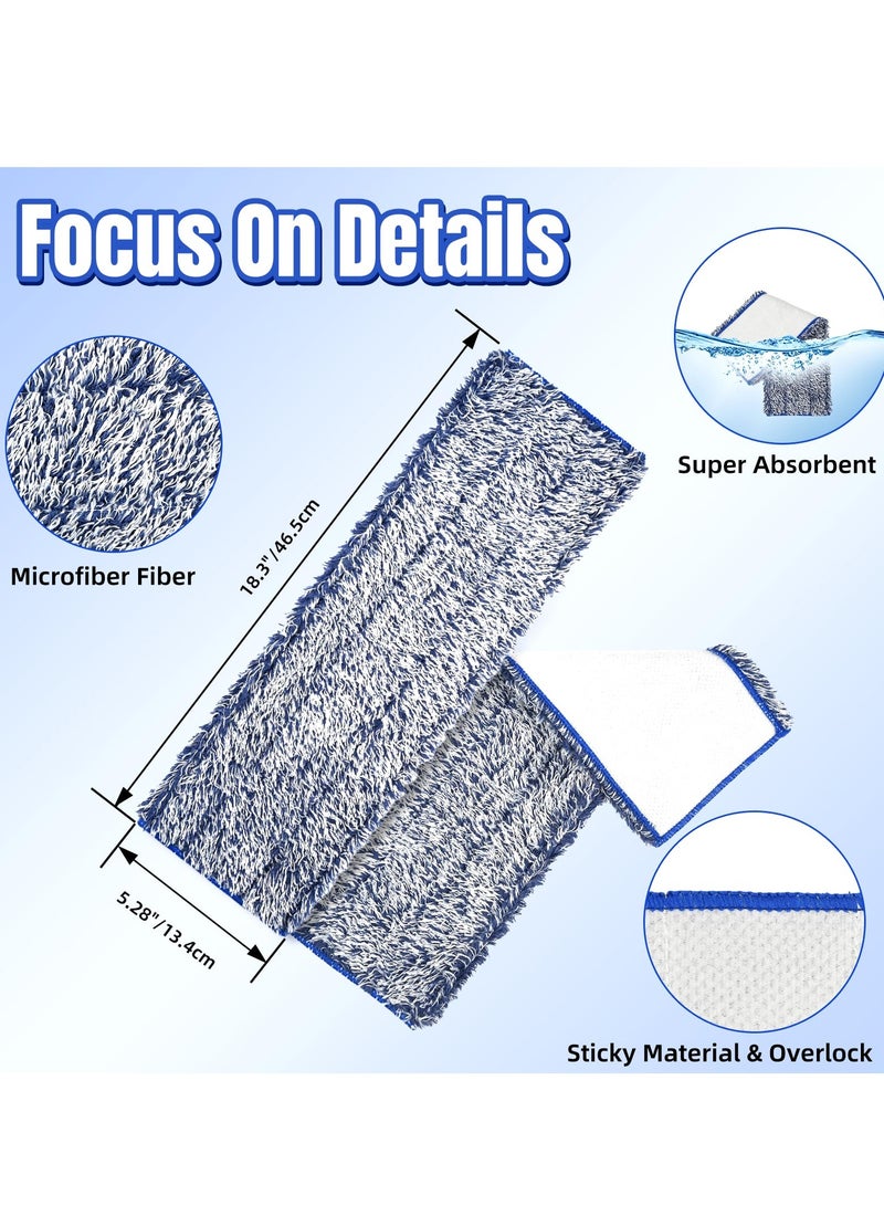 Excefore Mop Pads for Bona, 3 Pack Microfiber Dusting Pad for Bona Family of Mops, Washable & Reusable Refills, Mop Pads Refill for Hard Surface Floors - Image 3