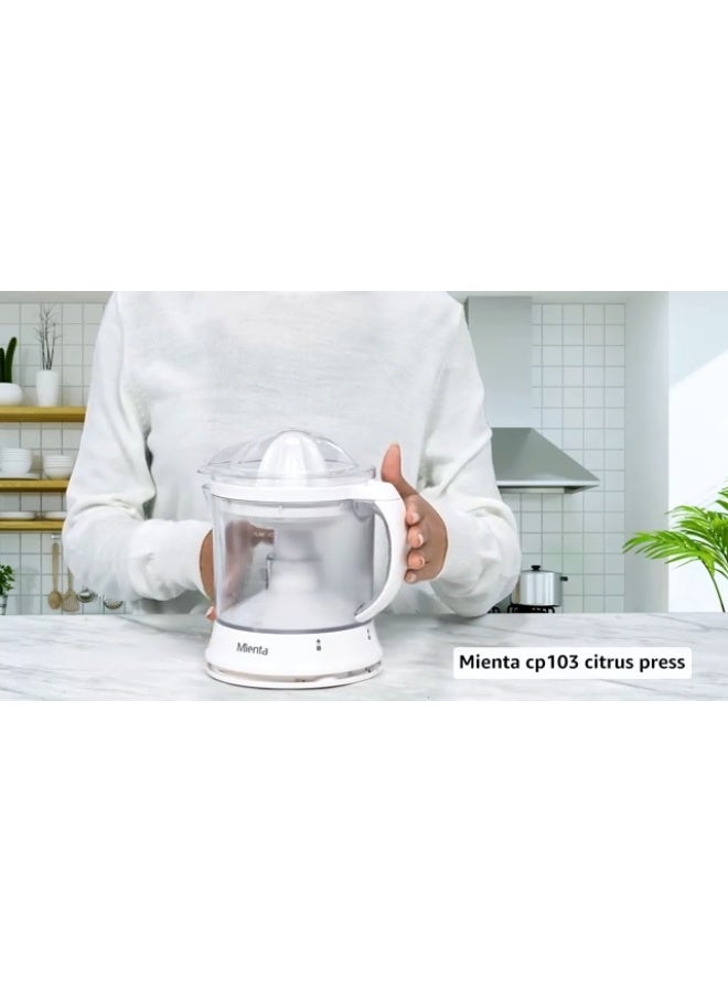 Mienta Juicer For Fruits And Vegetables,450 Watt - White - Image 2