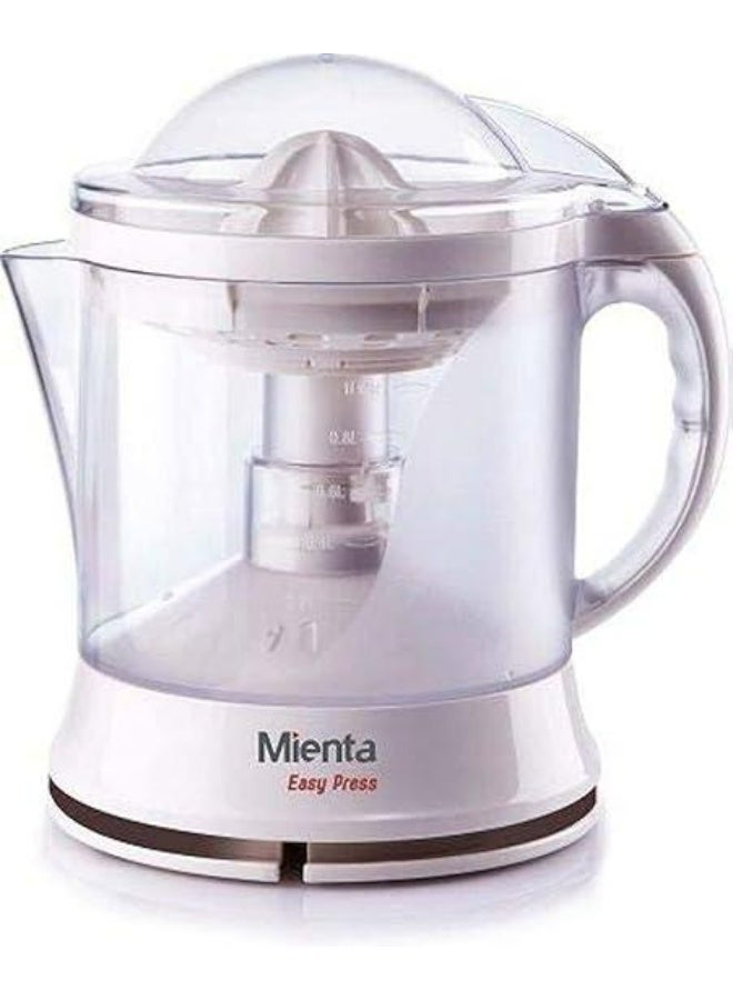 Mienta Juicer For Fruits And Vegetables,450 Watt - White - Image 1