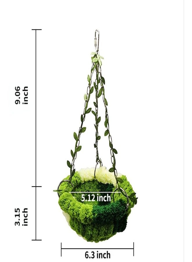 Barn Eleven Bird Nest Hanging Hammock Bed Toy for Small Medium Pet Parrot Parakeet Cockatiel Conure Cockatoo Amazon Lovebird Budgie Finch Canary Hamster Rat Gerbils Chinchilla Cage Stand Perch (Multicolor) - Image 2