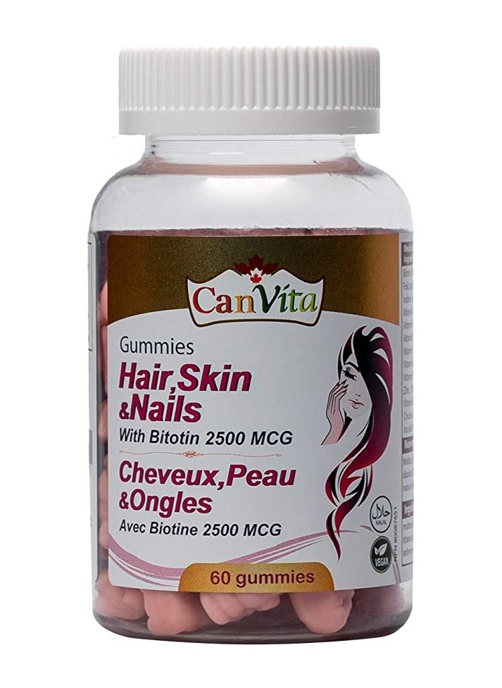 CANVITA HAIR,SKIN,AND NAILS WITH BIOTIN 2500MCG. 60TABLETS - pzsku/ZACB7221A2E42A97D5C38Z/45/_/1738414396/f05429a6-a829-405f-8f5c-e8d9cb097585