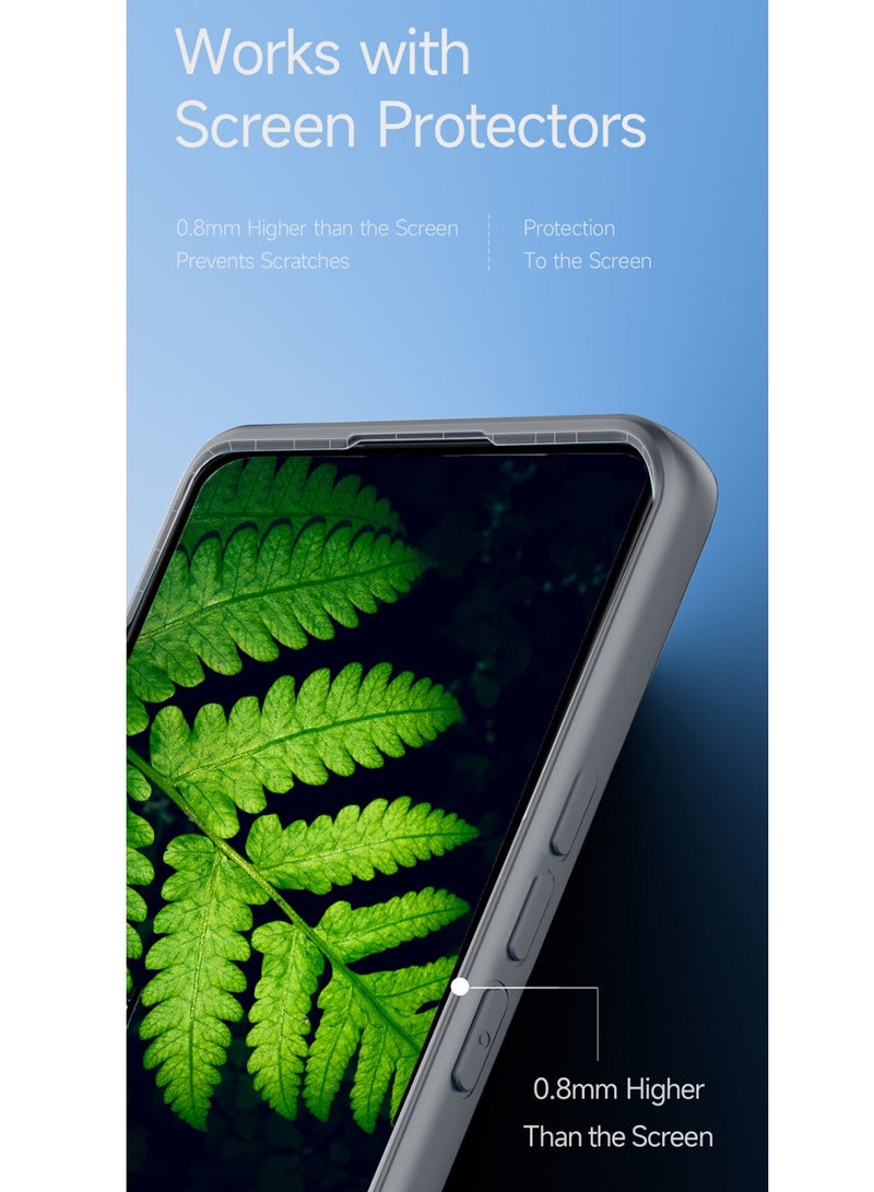 Wtech Honor X9d 5G 2025 Silicone Texture Case Cover (MCRPSN) - Grey - Image 5