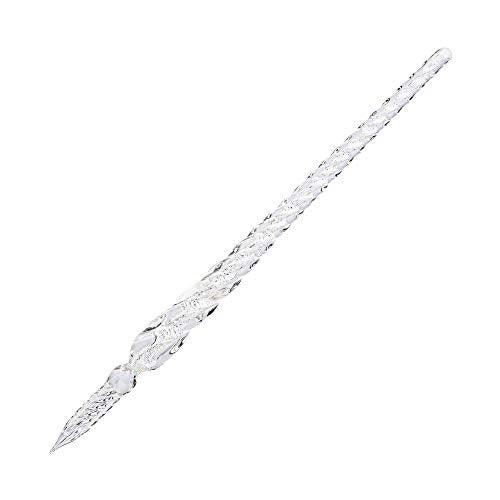 molshine Handmade Glass Dip Pen Crystal Calligraphy Pen Signature Dipped Pen for Artist Women Men Teens,Writing Drawing Decoration Gifts - Image 1