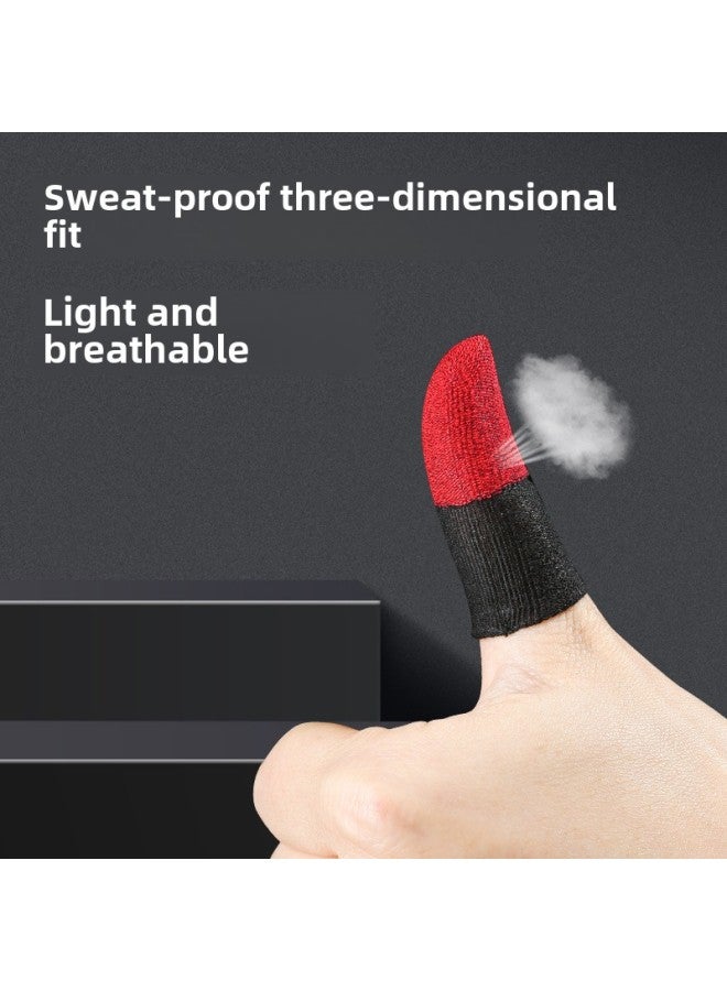 Crimson Double Color Game Finger Coat Hand Swim Anti-sweat Walking Artifact Touch Screen Gloves Breathable Chicken Finger Coat-Product Color:Toner + Black Double Spell (paid)  - Image 3