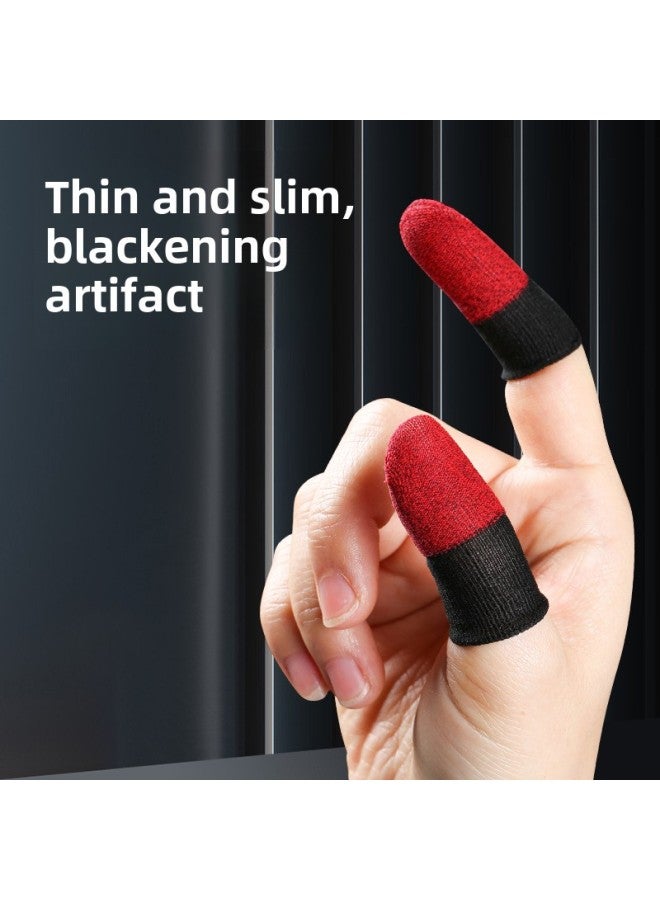 Crimson Double Color Game Finger Coat Hand Swim Anti-sweat Walking Artifact Touch Screen Gloves Breathable Chicken Finger Coat-Product Color:Toner + Black Double Spell (paid)  - Image 4