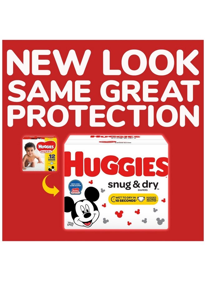 Huggies Huggies Snug & Dry Baby Diapers, Size 3, 34 Ct  - Image 1