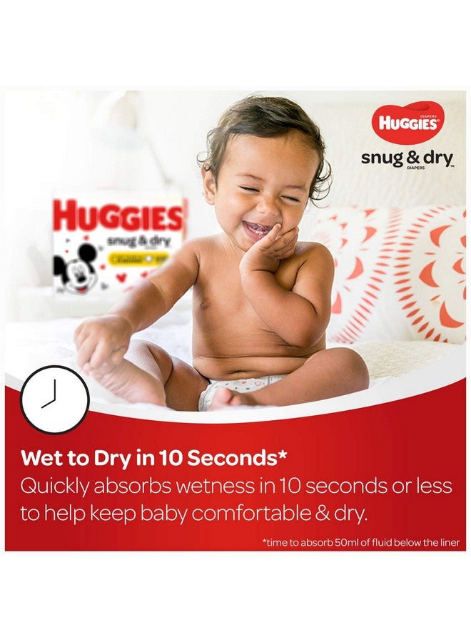 Huggies Huggies Snug & Dry Baby Diapers, Size 3, 34 Ct  - Image 3