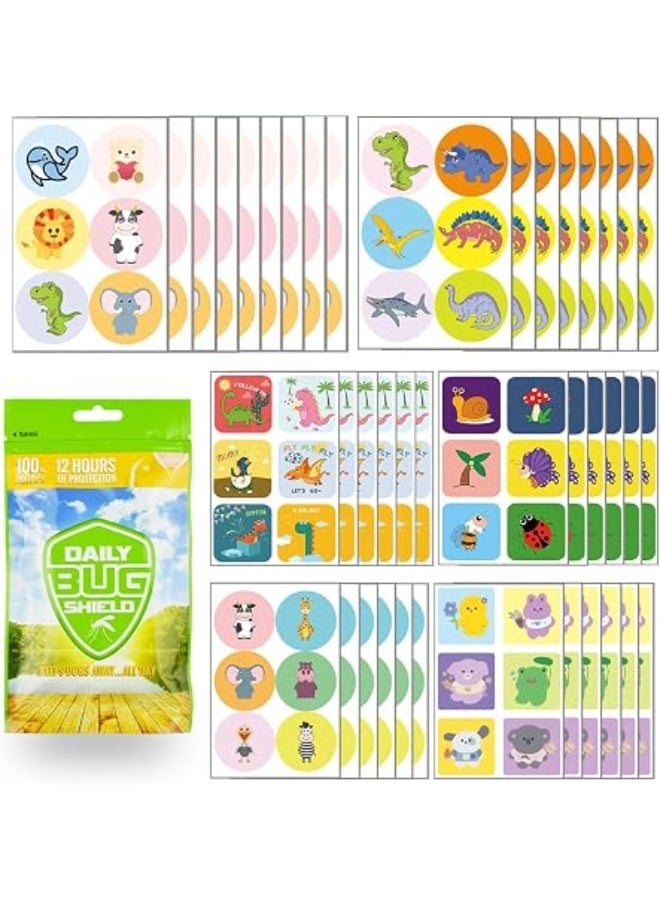 KASTWAVE 360 Pack Mosquito Repellent Patches Stickers for Kids & Adults – Natural Plant-Based Mosquito Stickers for Outdoor Travel, Camping & Hiking - Image 1