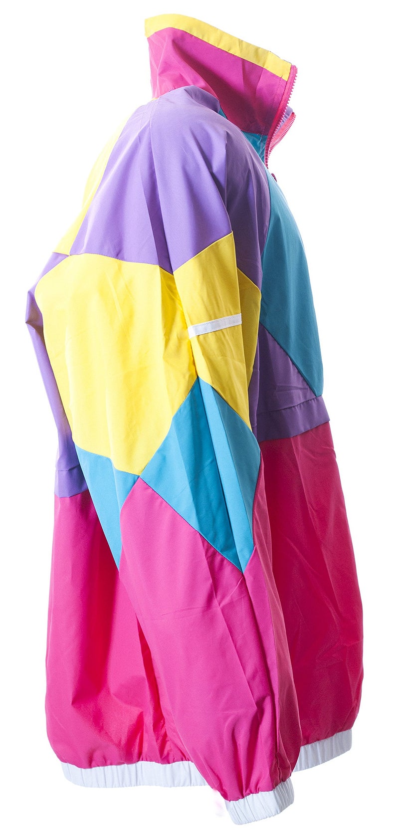 Funny Guy Mugs Like Totally 80s & 90s Retro Neon Windbreaker, Medium - Image 5