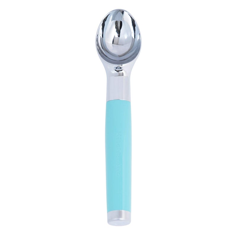 KitchenAid Classic Ice Cream Scoop, 8.6 inches, Aqua Sky - Image 1