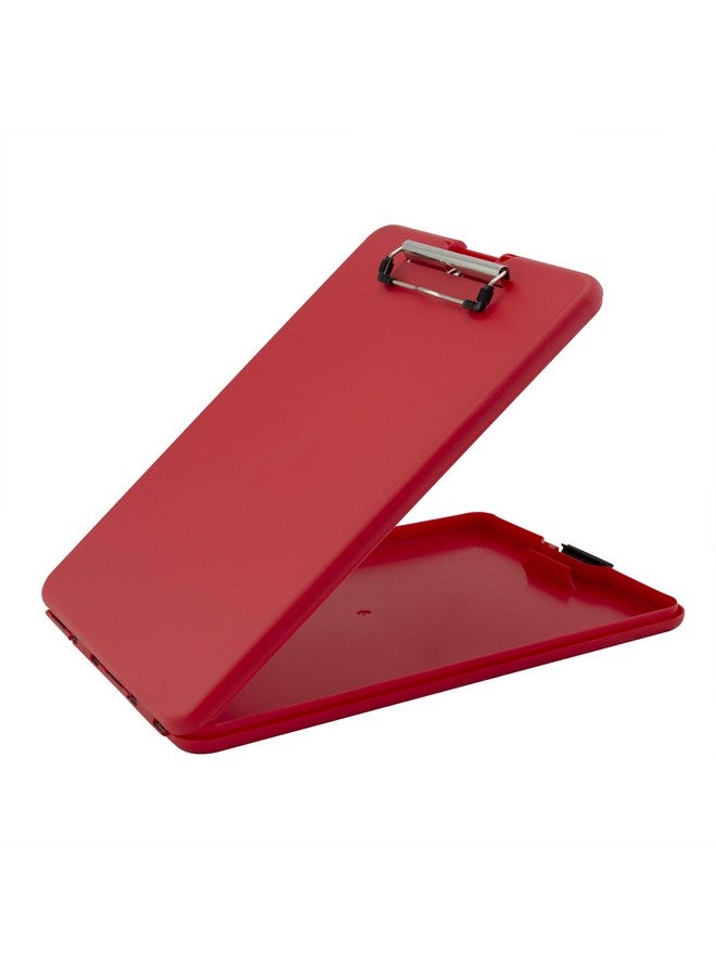 Saunders Slimmate Letter Size Storage Clipboard Polypropylene Red - Image 1