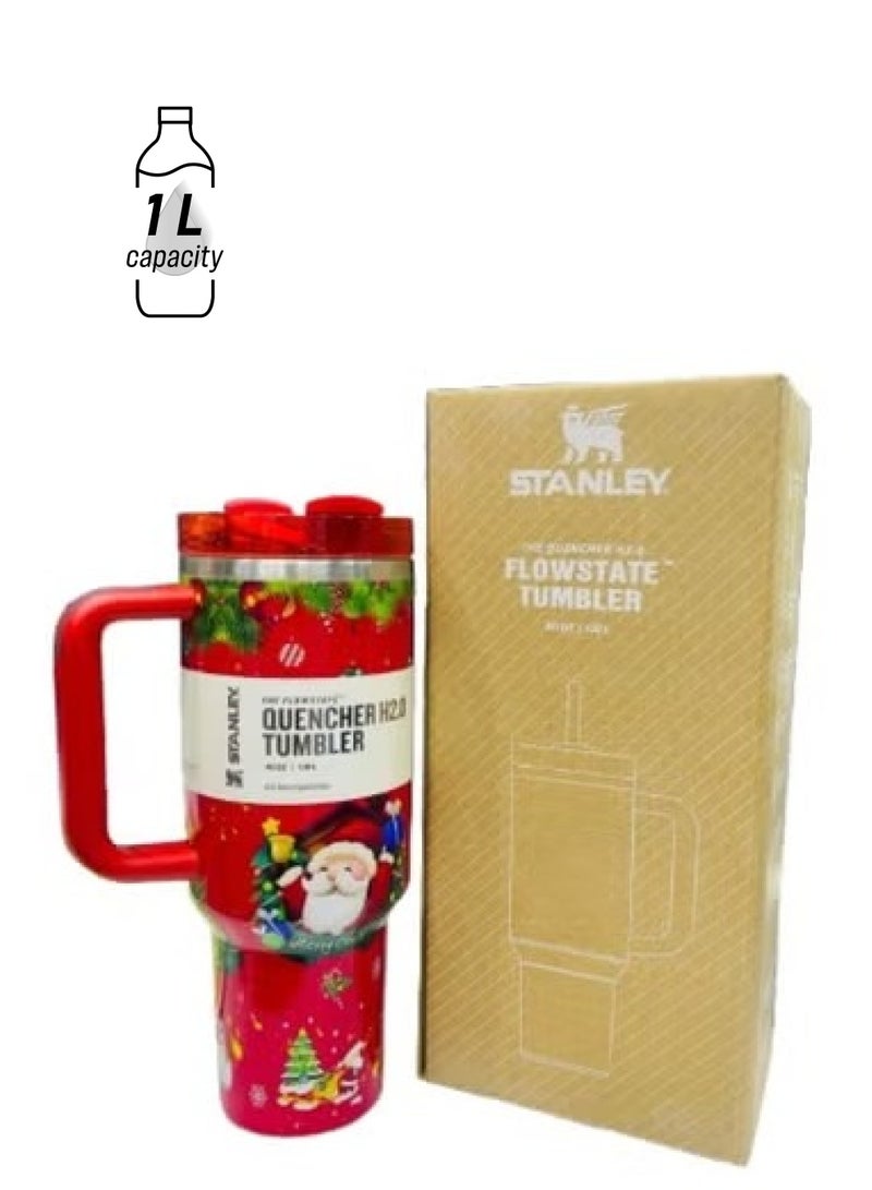 Stanley Quencher H2.0 FlowState Stainless Steel Vacuum Insulated Tumbler with Lid 40oz - Image 1