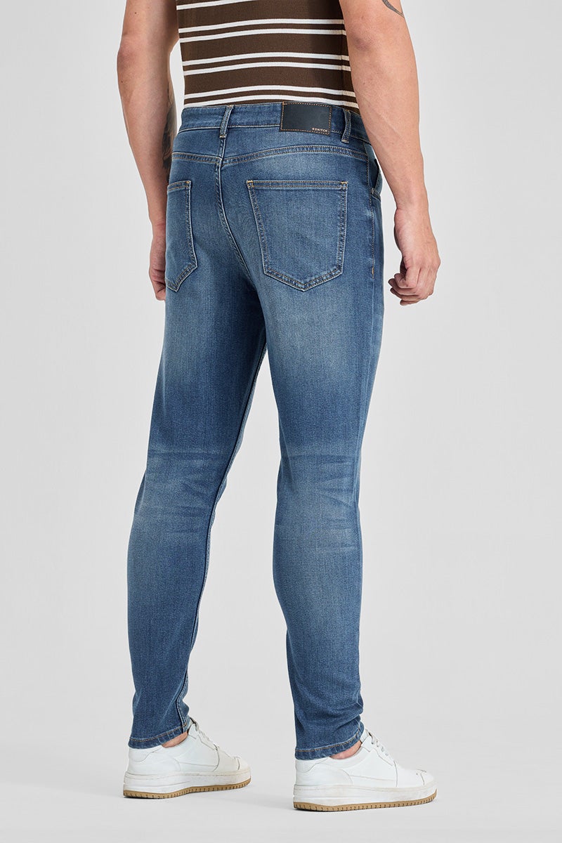 SNITCH Washed Skinny Jeans - Image 4