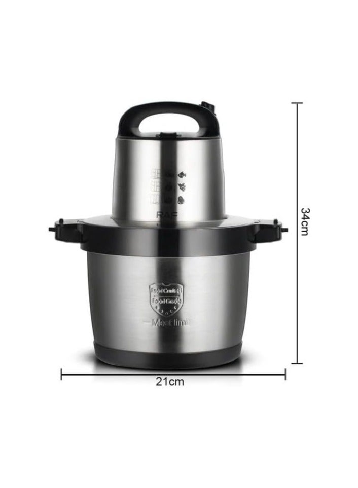 آر إيه أف كبة RAF R‑7008 – سعة 6 لتر – 1000 وات – ستانلس ستيل - Image 2