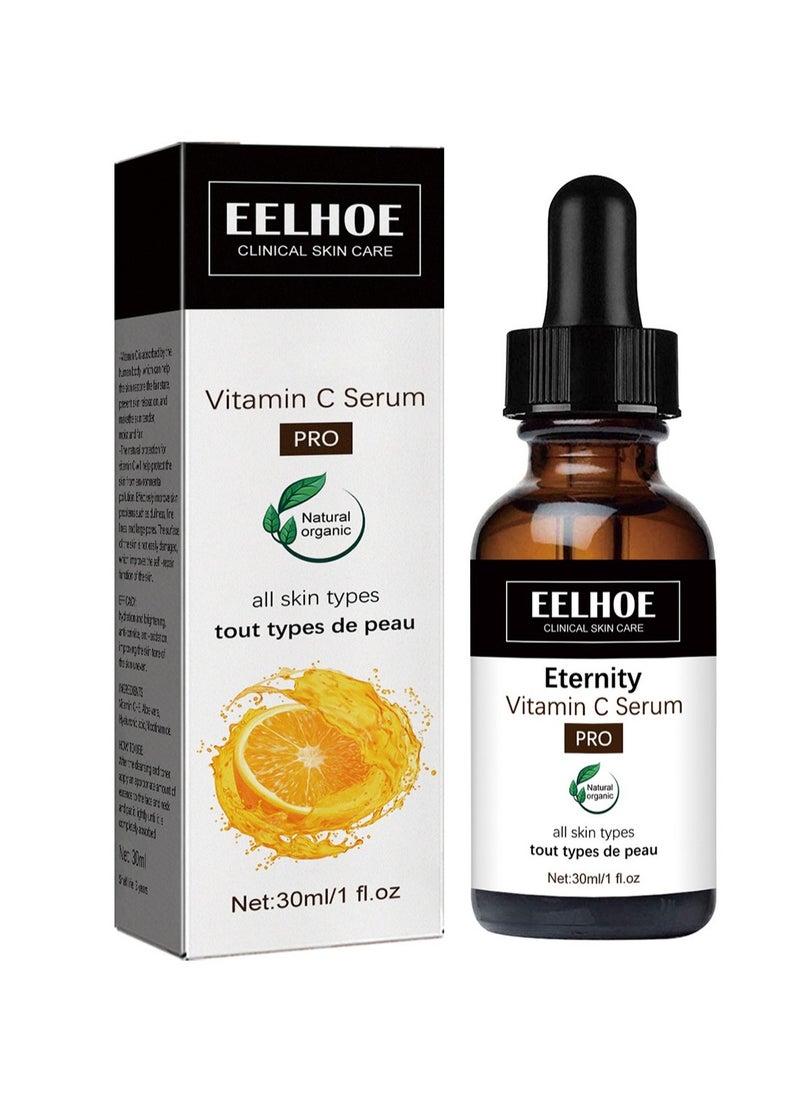 EELHOE - Vitamin C Serum for Skin Brightening, Anti-Aging Skin Care Facial Serum, Even Skin Tone, Reduce Fine Lines & Wrinkles 30ML - Image 1