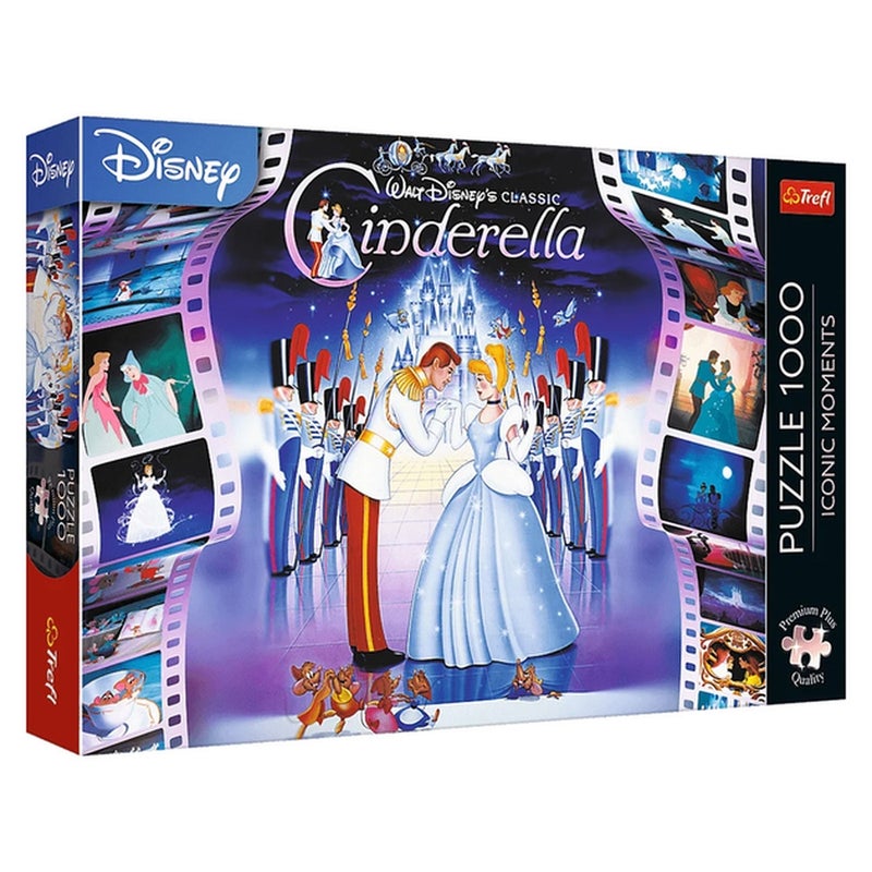 Trefl - Puzzle Premium Iconic Moments Cinderella (1000 Pcs) - 10829 - Image 1