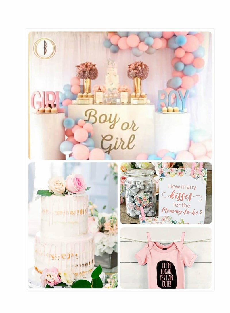 KASTWAVE مشابك ملابس صغيرة، مشابك ملابس خشبية صغيرة ملونة، تستخدم في الأعمال اليدوية، مشابك ورقية خشبية للصور - 100 قطعة - Image 4