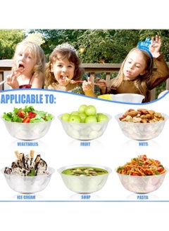 Y&D Clear Premium Plastic Bowls, Hard Salad Bowl Disposable Soup Ice Cream Candy Serving for Wedding Birthday Dessert Party Bowls For Catering, Parties, Buffets, Events 50 Pack  - Image 3