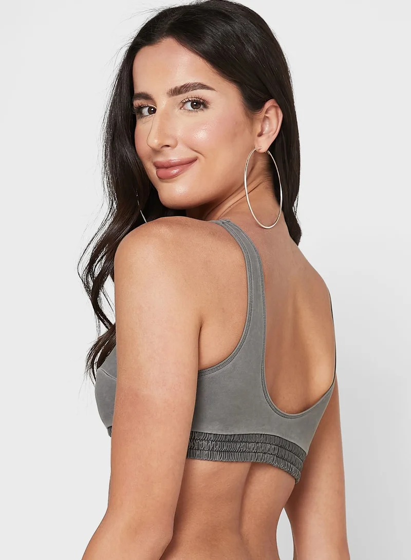 CALVIN KLEIN Scoop Neck Bikini Top