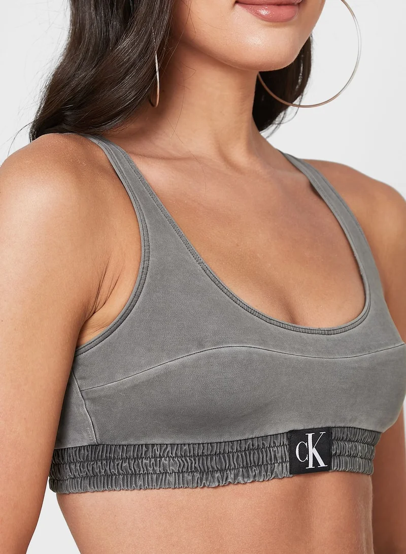 CALVIN KLEIN Scoop Neck Bikini Top
