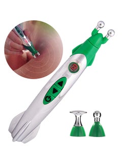 DubaiGallery Acupuncture Pen, Battery Powered Energy Massage Pen for Body Care with Dome Type for Surface and Spherical Shape for Quick Relief, Suitable for Cervical Spine  - Image 1