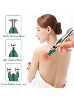 DubaiGallery Acupuncture Pen, Battery Powered Energy Massage Pen for Body Care with Dome Type for Surface and Spherical Shape for Quick Relief, Suitable for Cervical Spine  - Image 4