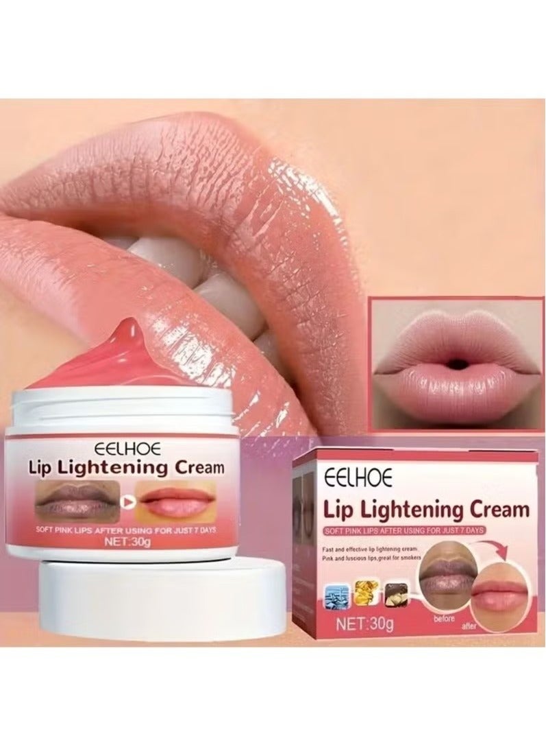 EELHOE Stylish Brightening Lipstick Soften Lip Care Balm Emit Natural Luster Reduce Dead Skin Lighten Lip Lines Balm - Image 4