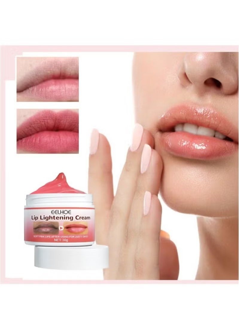 EELHOE Stylish Brightening Lipstick Soften Lip Care Balm Emit Natural Luster Reduce Dead Skin Lighten Lip Lines Balm - Image 3