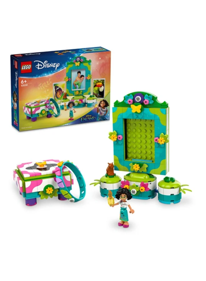 LEGO Disney 43239 Encanto Mirabel’S Photo Frame And Jewellery Box, Buildable Toy For Kids With Play Bracelet And Mirabel Madrigal Character, Gift For Girls And Boys Aged 6 Plus (334 Pieces)