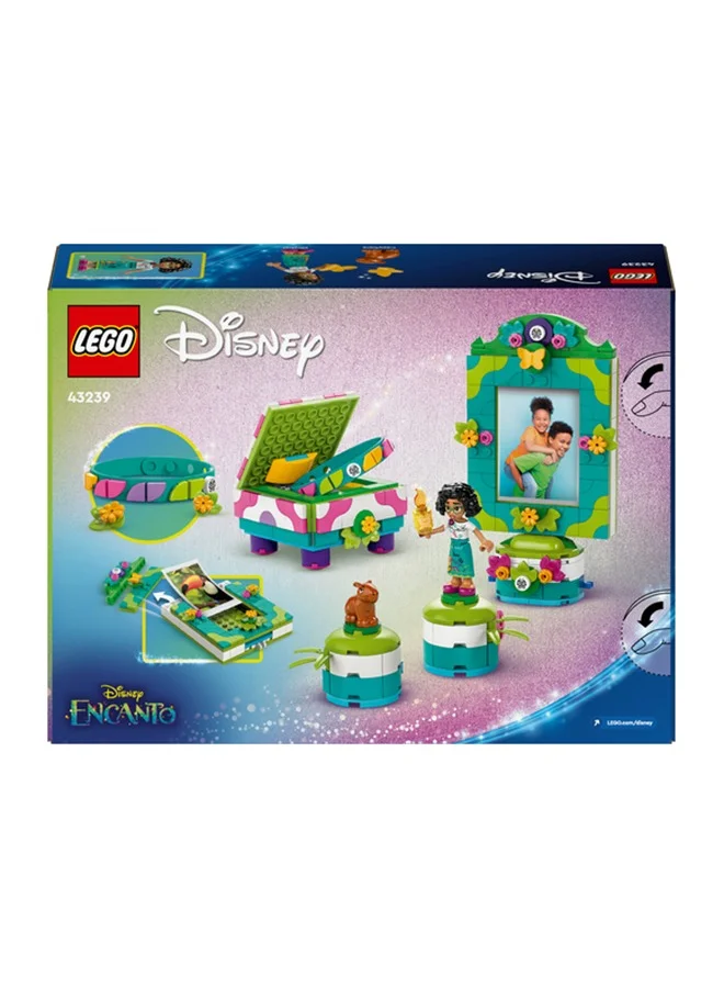 LEGO Disney 43239 Encanto Mirabel’S Photo Frame And Jewellery Box, Buildable Toy For Kids With Play Bracelet And Mirabel Madrigal Character, Gift For Girls And Boys Aged 6 Plus (334 Pieces)