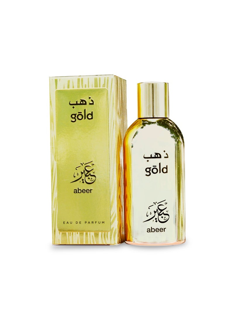Abeer Gold Unisex Perfume 100 ML - Image 1