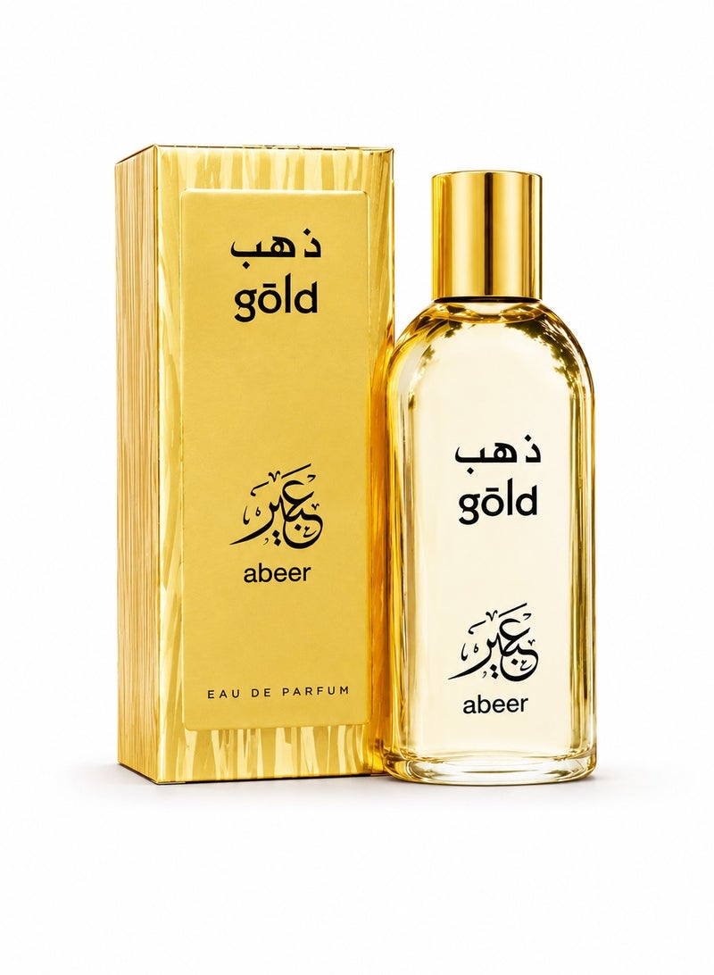 Abeer Gold Unisex Eau De Parfum 100ML – Oriental Oud & Vanilla Fragrance - Image 4