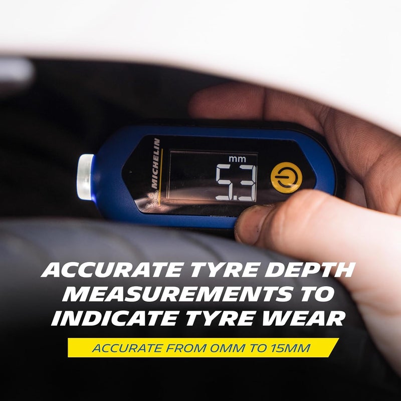 Michelin Rechargeable Digital Tyre Tread Depth & Pressure Gauge - Image 5