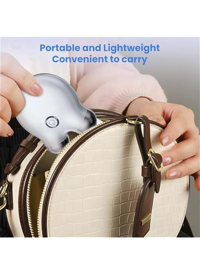 إسكدنيا جهاز تدليك الوجه الصغير مع 3 مستويات للشدة، مثالي للعناية بالبشرة خلال السفر، مناسب للنساء العاملات والأمهات المشغولات في مجال العناية بالبشرة وتغذية الجلد. - Image 5