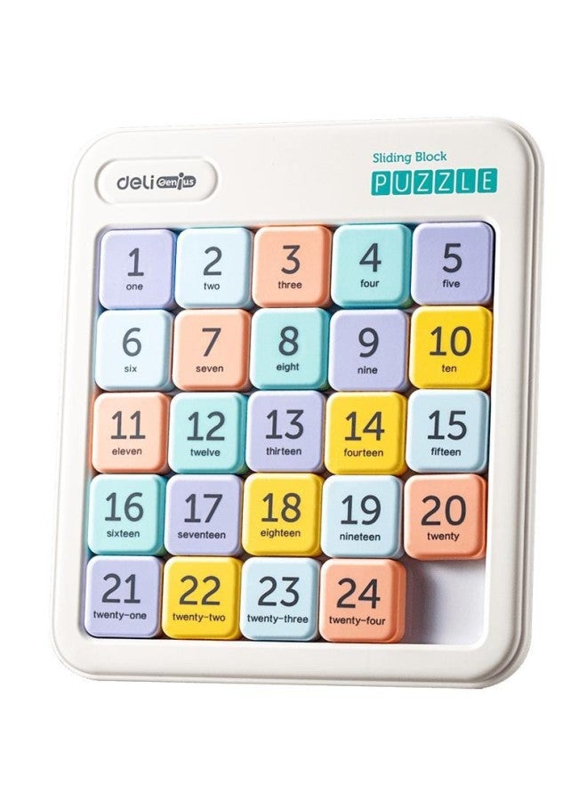 لعبة ألغاز انزلاقية مغناطيسية رقمية من Deli Huarong للأطفال في المدارس الابتدائية، لعبة ألغاز سودوكو مجمعة Jiugongge-اللون: متوسط [4*4] + tangram-المواصفات: افتراضي - Image 5