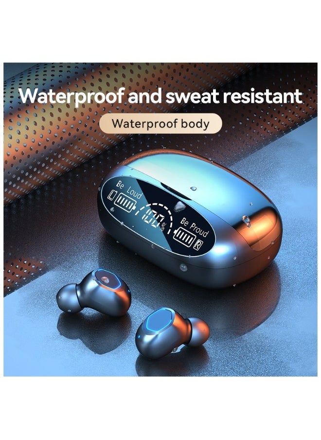 Generic - TWS Wireless Earbuds/Headphone,HiFi Digital LED Display Stereo Gaming  Bluetooth Earphones Full Touch Control Built-in HD Microphone Immersive Sound Fast Stable/Auto Connection Headset for Smartphone - Image 1